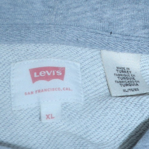 Levi's Men's Grey XL Pullover Hoodie with New York Logo