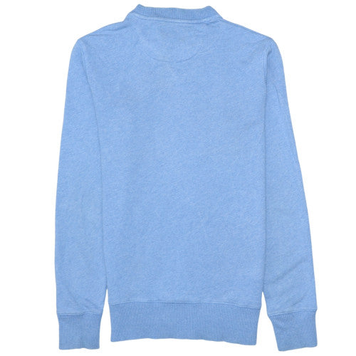 Fred Perry Mens Blue Crew Neck Pullover Sweatshirt Size S