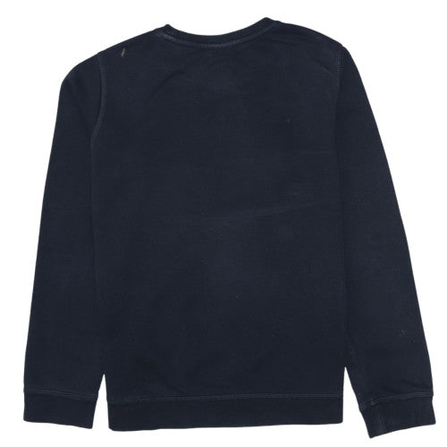 Nike Boys Black XL Crew Neck Pullover Sweatshirt Logo Print