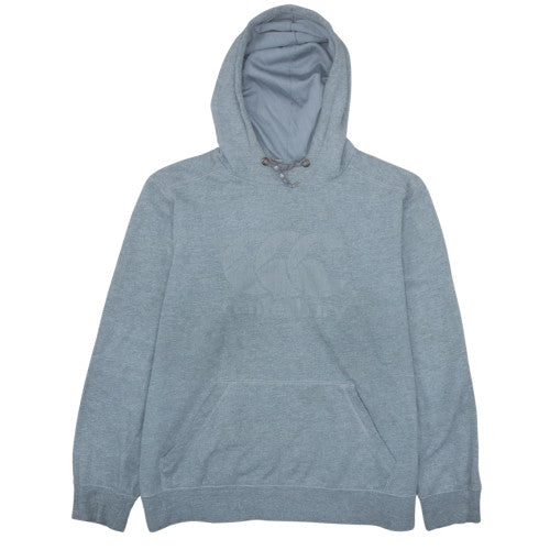 Canterbury Mens Grey XL Pullover Hoodie Fleece Rugby Sweatshirt