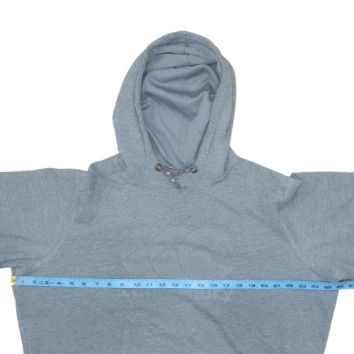 Canterbury Mens Grey XL Pullover Hoodie Fleece Rugby Sweatshirt