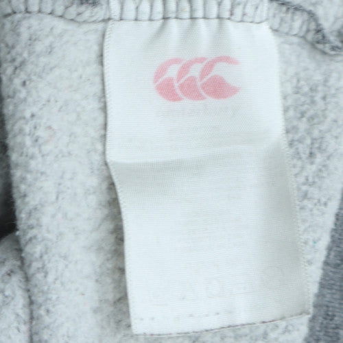 Canterbury Mens Grey XL Pullover Hoodie Fleece Rugby Sweatshirt