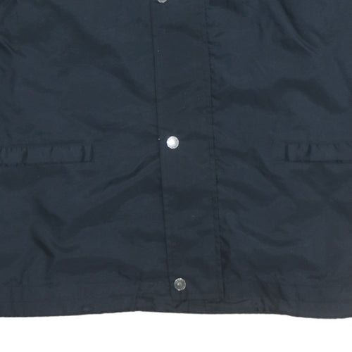 Libertees Men’s Black XL Coach Jacket Hooded Water Resistant