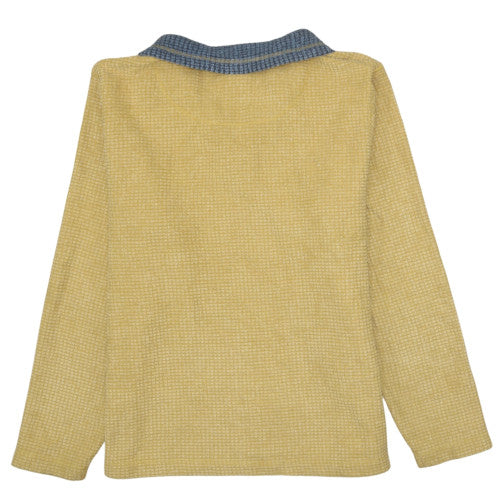 Weird Fish Men’s Yellow 1/4 Zip Pullover Sweatshirt XL