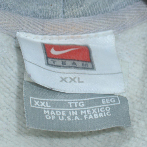 Nike Men’s Grey XXL Pullover Hoodie NBA Atlanta Graphic Sweatshirt