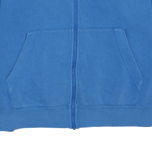 Nike Men's Blue Full Zip Fleece Hoodie Size L
