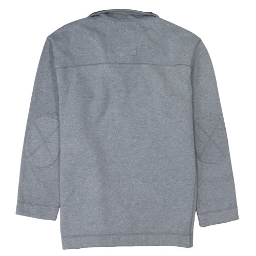 Weird Fish Men's Grey XL 1/4 Zip Pullover Sweatshirt