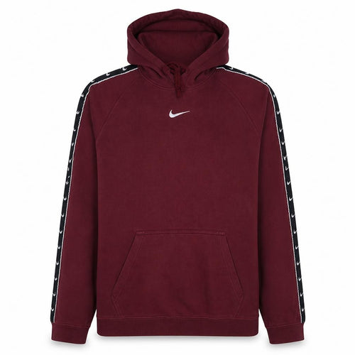 Nike Men's Red Pullover Hoodie Size M Sports Fleece Sweatshirt