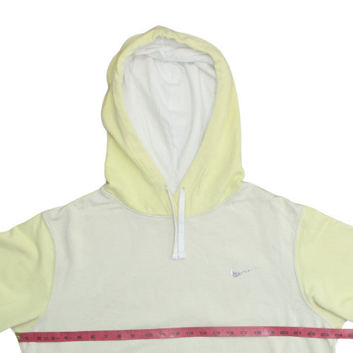 Nike Men's Beige Pullover Hoodie M Regular Fit Sportswear