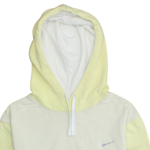 Nike Men's Beige Pullover Hoodie M Regular Fit Sportswear