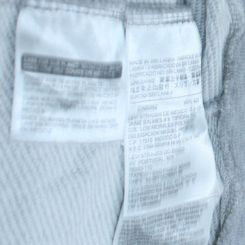 Levi's Men's Grey Logo Pullover Hoodie Size L Regular Fit