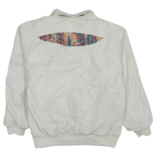 AC Men's Multicoloured Geometric Bomber Jacket Size M