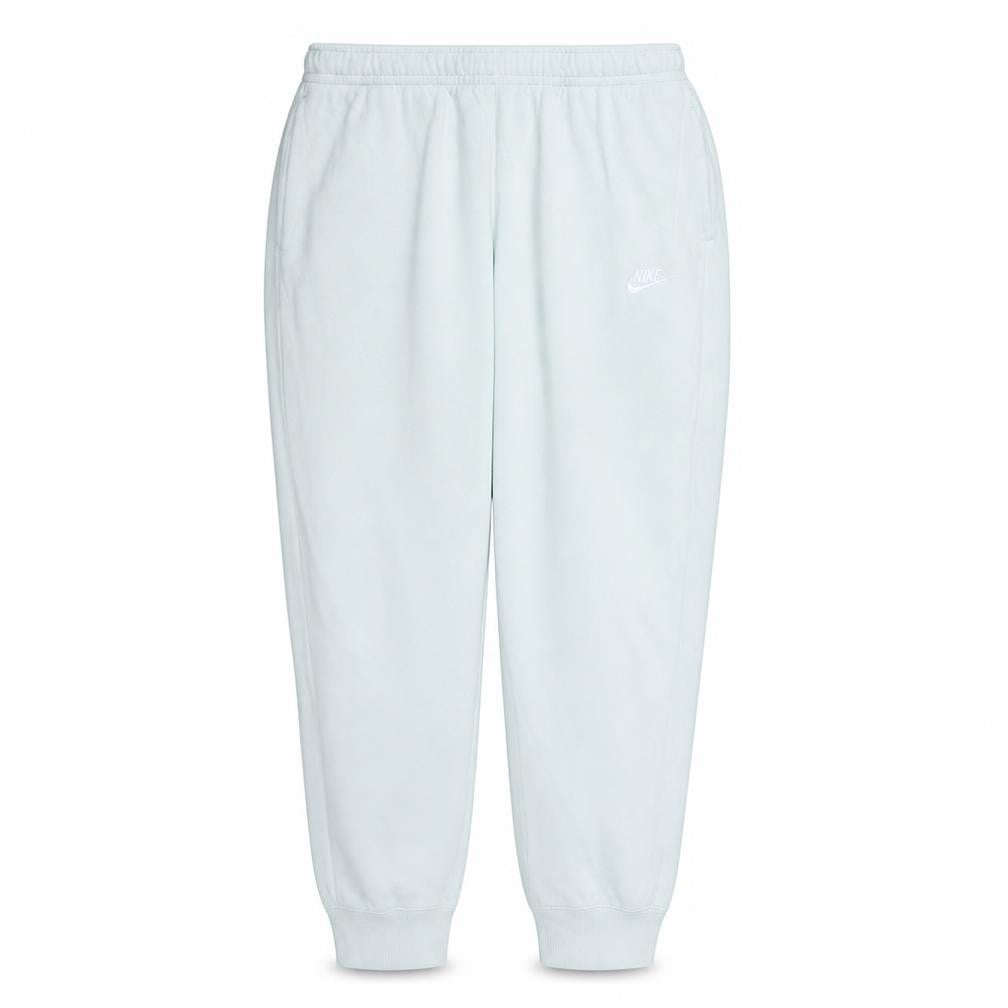 Nike Men's White Fleece Sweatpants XL Regular Fit Tapered