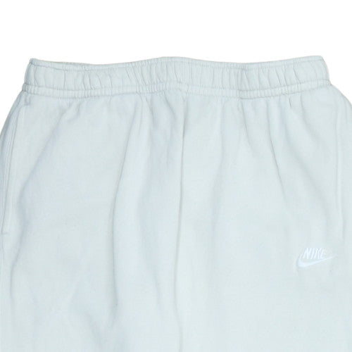 Nike Men's White Fleece Sweatpants XL Regular Fit Tapered