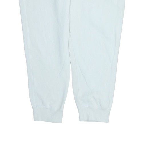 Nike Men's White Fleece Sweatpants XL Regular Fit Tapered