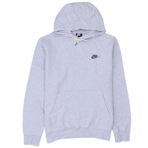 Nike Men's Grey Pullover Hoodie Size M Regular Fit Sportswear