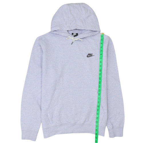 Nike Men's Grey Pullover Hoodie Size M Regular Fit Sportswear