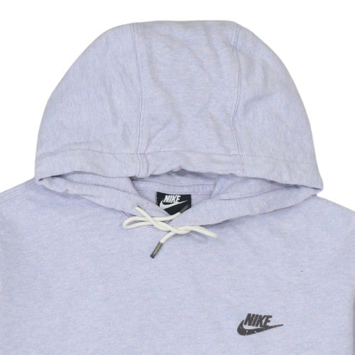 Nike Men's Grey Pullover Hoodie Size M Regular Fit Sportswear