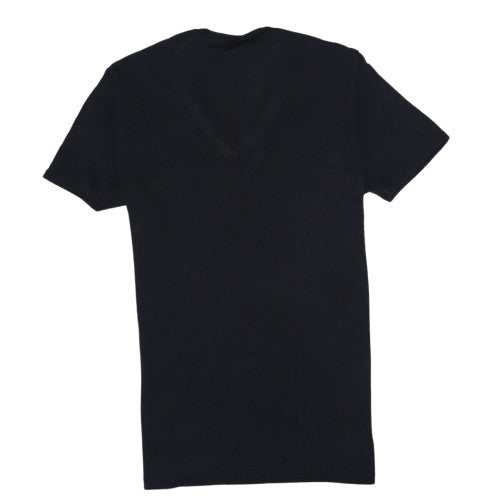 G-Star RAW Men's Black V-Neck Short Sleeve Cotton T-Shirt M