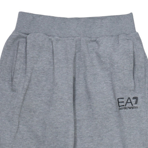 Emporio Armani EA7 Men Grey Jogger Sweatpants M Regular Fit Cotton Blend