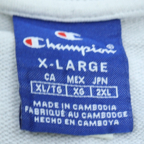 Champion Mens Multicoloured XL Crew Neck Pullover Sweatshirt