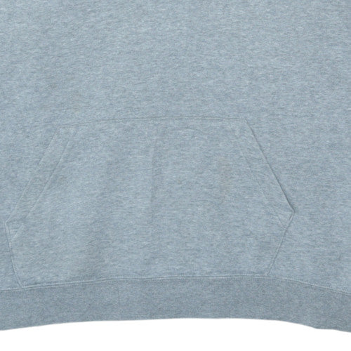 Nike Mens Grey XL Pullover Hoodie Fleece Logo Sweatshirt