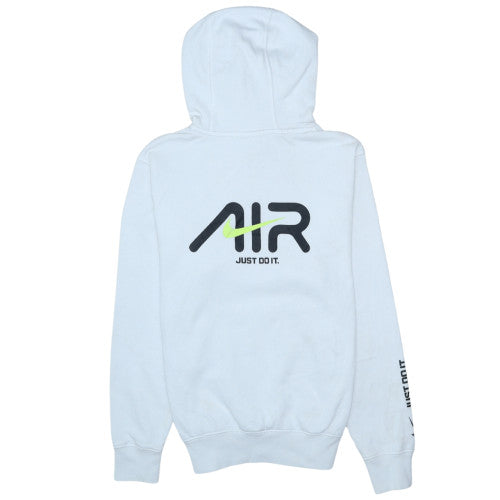 Nike Men's White Pullover Hoodie XS Cotton Blend Graphic