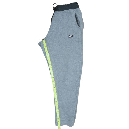 Nike Men's Grey Jogger Sweatpants M Regular Fit Fleece Trousers