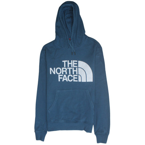 The North Face Men's Blue Pullover Hoodie M Outdoor Fleece