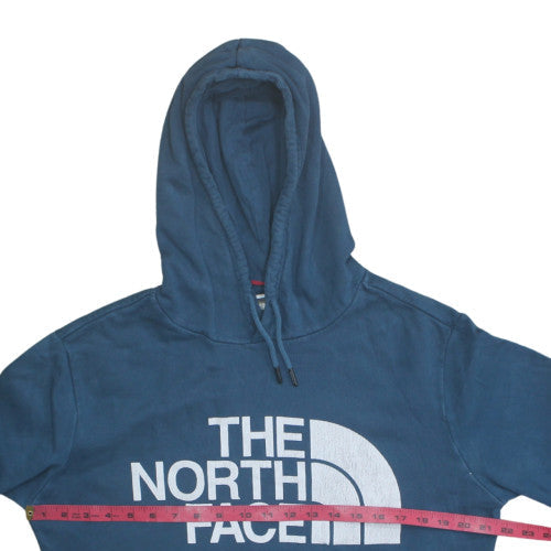 The North Face Men's Blue Pullover Hoodie M Outdoor Fleece