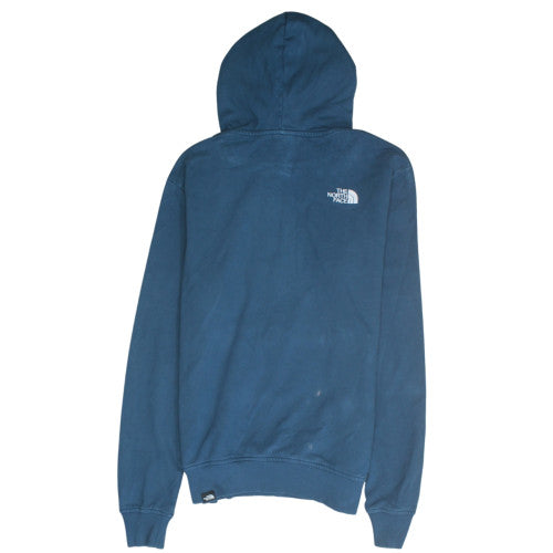 The North Face Men's Blue Pullover Hoodie M Outdoor Fleece