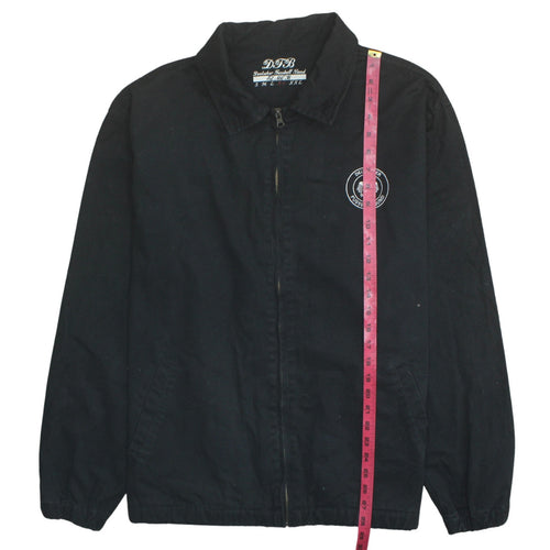 DFB Mens Black Cotton Football Jacket XL Casual Sportswear
