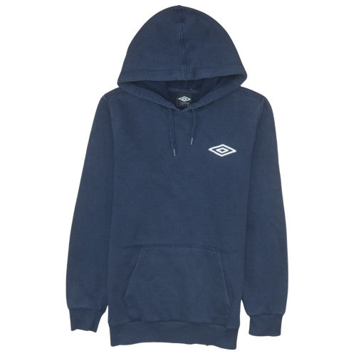 Umbro Men's Blue Pullover Hoodie M Regular Fit Sportswear