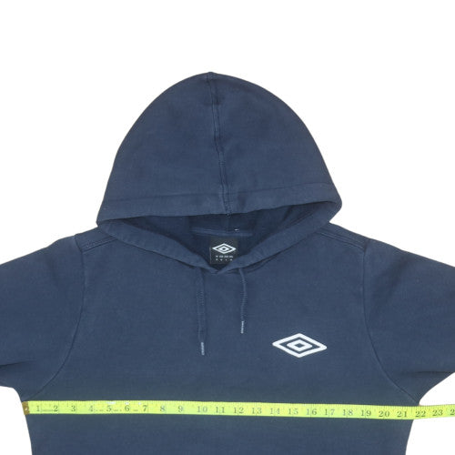 Umbro Men's Blue Pullover Hoodie M Regular Fit Sportswear