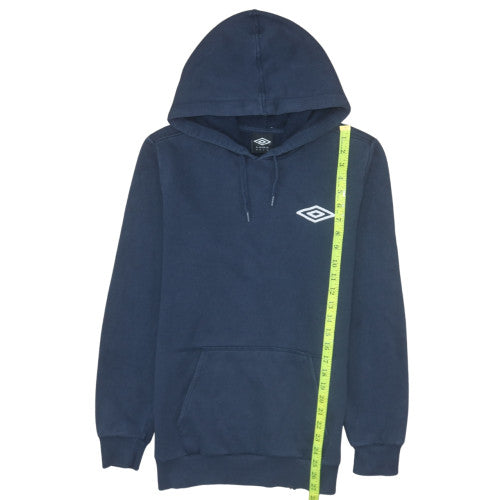 Umbro Men's Blue Pullover Hoodie M Regular Fit Sportswear