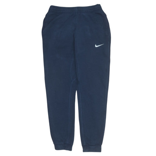 Nike Men's Blue Fleece Sweatpants S Regular Fit Joggers