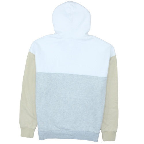 Umbro Men's Beige White Grey Pullover Hoodie M Regular Fit