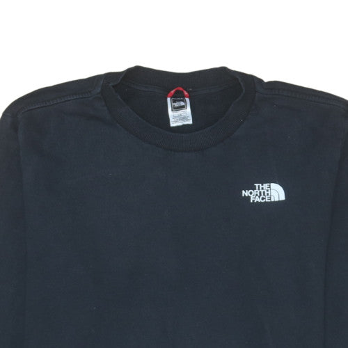 The North Face Men's Black L Pullover Sweatshirt Crew Neck Logo