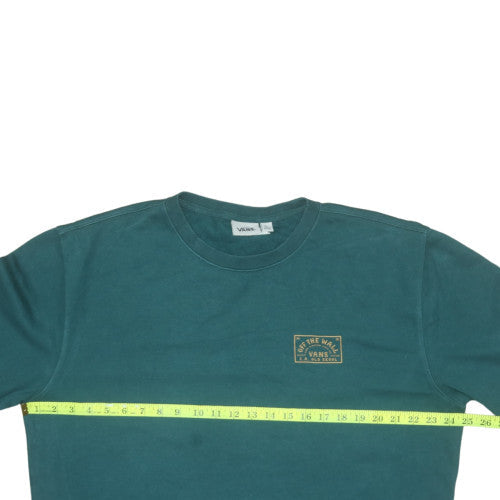 Vans Men's Green XL Pullover Crew Neck Sweatshirt