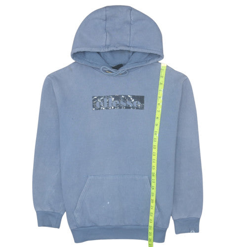 Ellesse Men's Blue Pullover Hoodie Medium Fleece Logo Sweatshirt