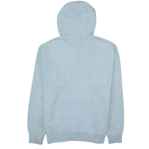 Nike Men’s Grey Pullover Hoodie M Regular Fit Fleece Sportswear