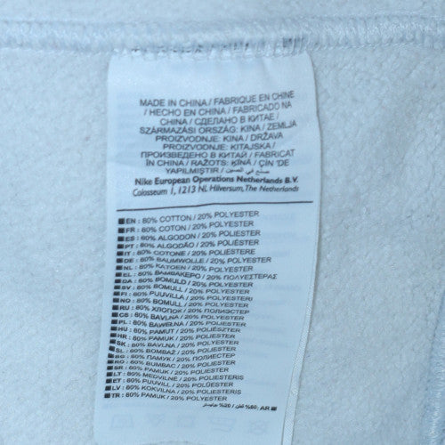 Nike Men's Grey Just Do It Pullover Hoodie Size S