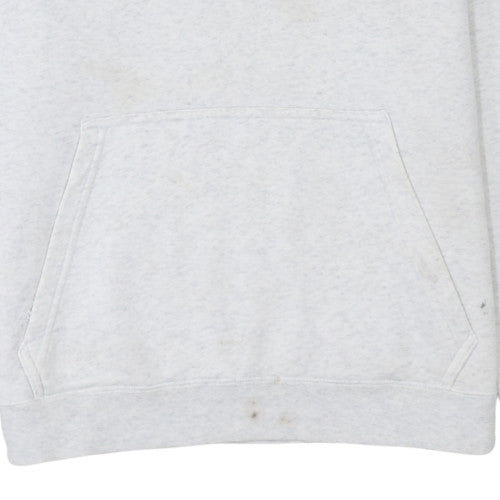 Nike Men's Grey Just Do It Pullover Hoodie Size S