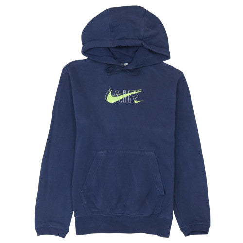Nike Men’s Blue XS Pullover Hoodie with Graphic Print