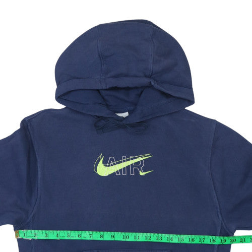 Nike Men’s Blue XS Pullover Hoodie with Graphic Print