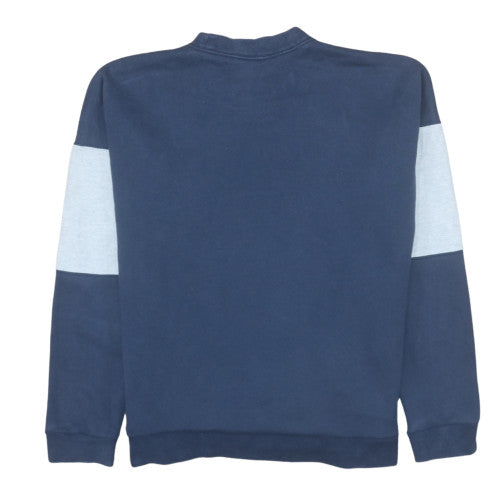 Nike Men's Blue Crew Neck Logo Pullover Sweatshirt Size M