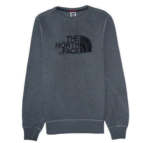 The North Face Men's Grey Pullover Sweatshirt Size S