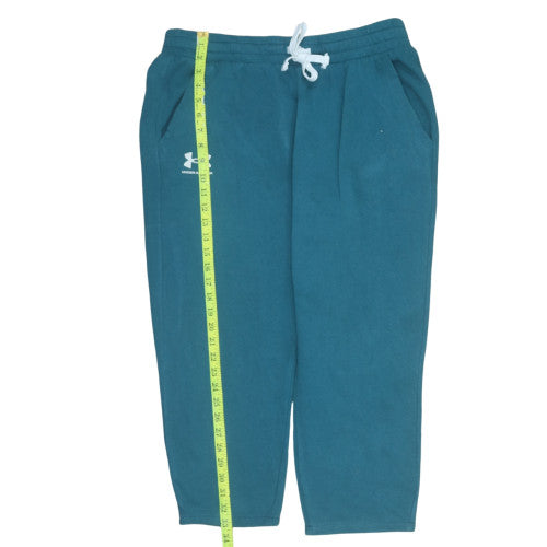 Under Armour Men's Blue Fleece Sweatpants L Relaxed Fit