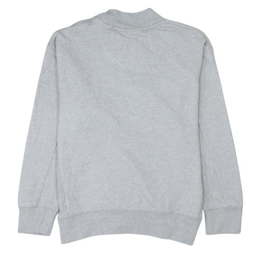 Nike Men's Grey Pullover Sweatshirt M Regular Fit Crew Neck