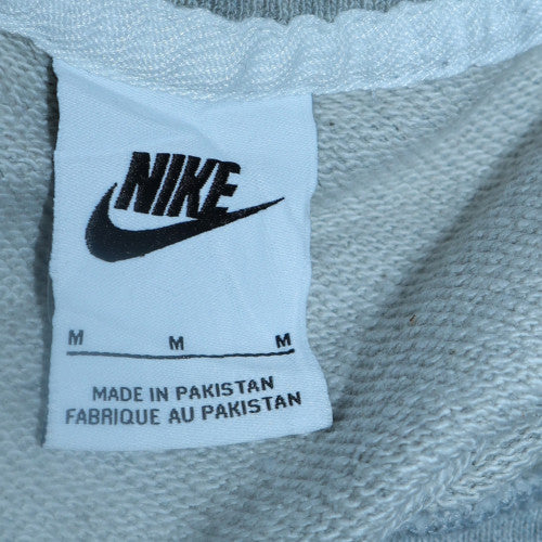 Nike Men's Grey Pullover Sweatshirt M Regular Fit Crew Neck